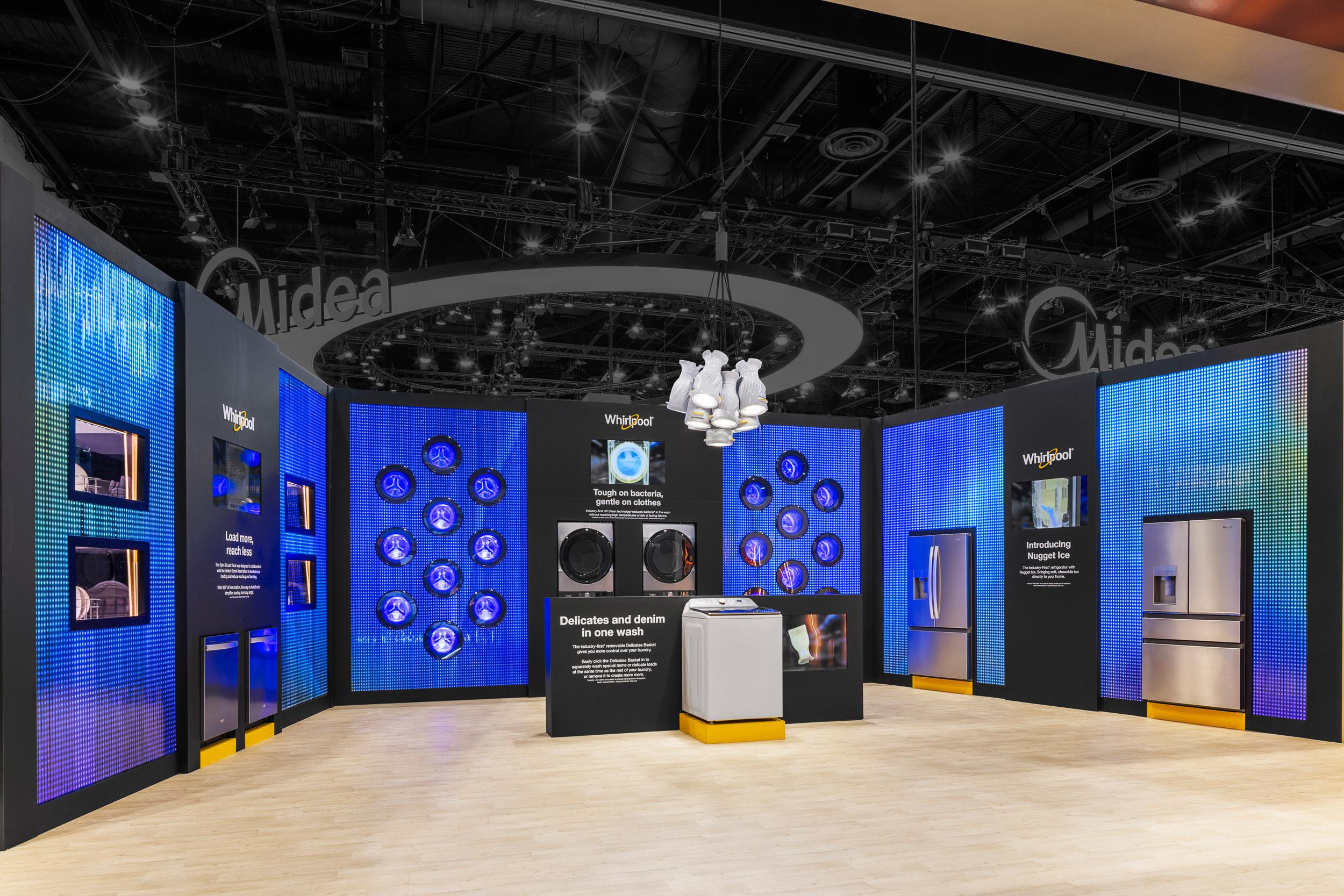 Whirlpool at KBIS LED build