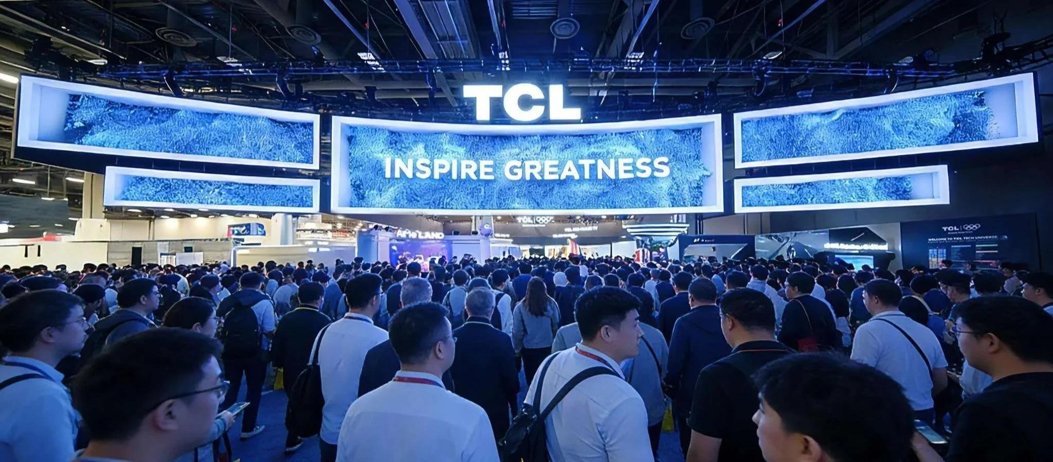 TCL at CES LED build